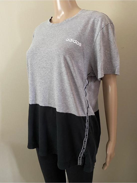 adidas Tops - adidas Colorblock side logo tape detail Tshirt, size large